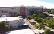 Vista aérea del Hospital Central del IPS.