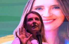 La candidata presidencial colombiana Paloma Valencia.