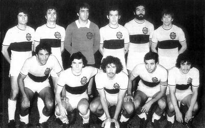 Equipo de Olimpia, campeón de América 1979