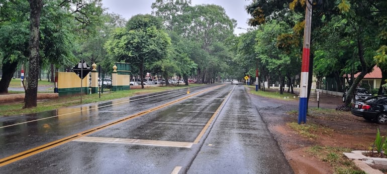 Jornada navideña lluviosa en Misiones
