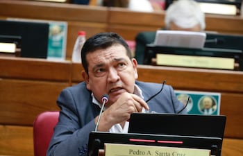 Pedro Santa Cruz (Foto Prensa Senado)