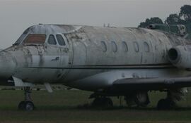 Este avión Hawker Siddeley habría sido utilizado para llevar a cinco militantes de izquierda detenidos en 1977 en Asunción.