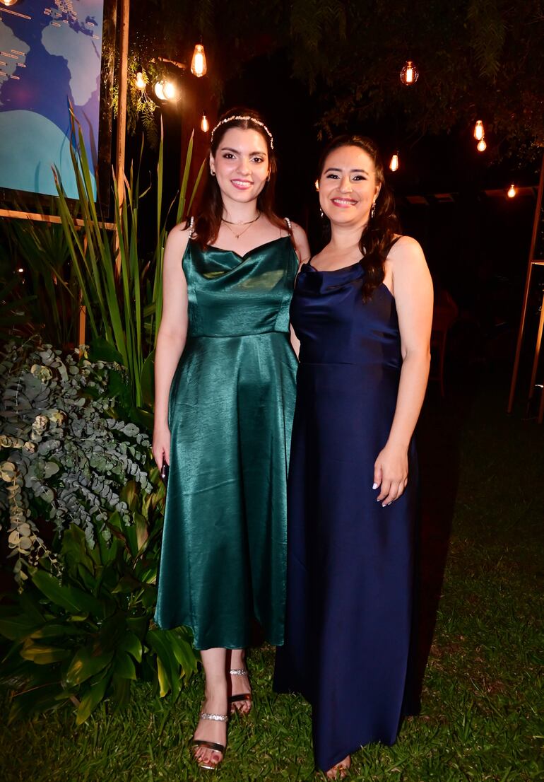 Cecilia Rivero y Lucía Mendoza. 