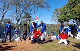 Jóvenes revivirán pasajes de la batalla de Piribebuy con un recorrido histórico