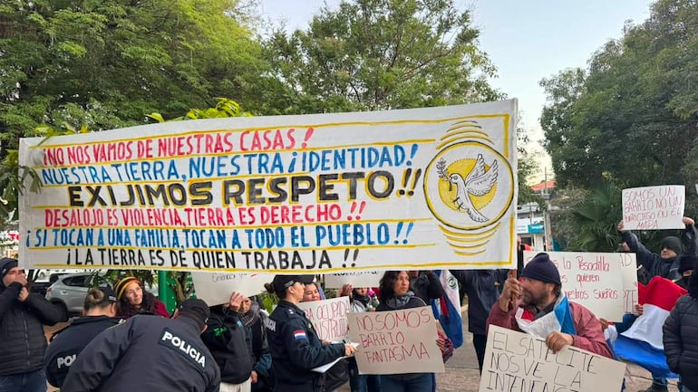 Bañadenses denuncian venta irregular de tierras y exigen respuesta a Luis Bello - Nacionales