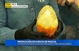 Producción de huevos de pascua