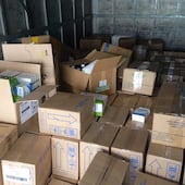 Lote de medicamentos e insumos entregados por el Ministerio de Salud.