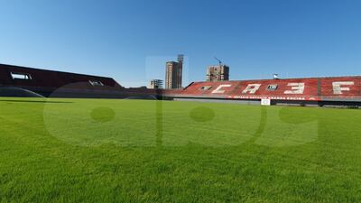Así luce el estadio Antonio Aranda de Ciudad del Este hoy martes 22 de julio.