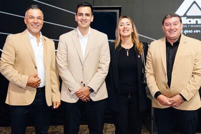Directivos de Century 21 Paraguay.