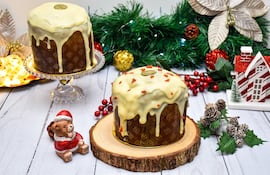 Pan dulce de mandioca.