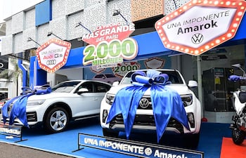 El séptimo sorteo de la promo “2.000 millones en premios” de Bristol tuvo como protagonista a una imponente Volkswagen Amarok 0 km.