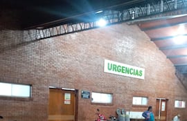 Servicio de Urgencias del Hospital Regional de Pedro Juan Caballero.