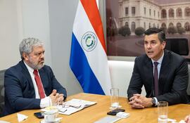 Enrique Riera y Santiago Peña