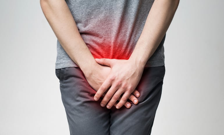Dolor testicular.