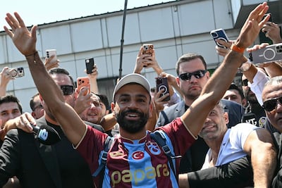 Mohamed Salah, nuevo futbolista del Trabzonspor, club en el que militó el paraguayo Óscar "Tacuara" Cardozo.