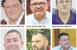 Intendentes con pedidos de intervención pendientes en Diputados.