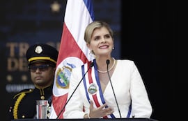 La presidenta de Costa Rica, Laura Fernández