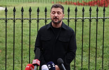 El presidente de Ucrania, Volodímir Zelenski. EFE/ Octavio Guzmán