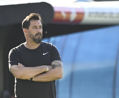 Vitamina Sánchez, entrenador de Olimpia.