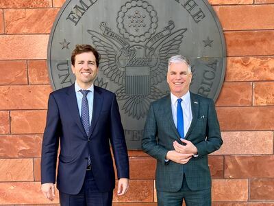 Brendan Boundy, Coordinador Adjunto Global en Anticorrupción del Departamento de Estado de EE.UU. en Paraguay.