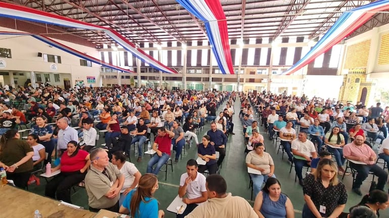 El 91% de los docentes de Canindeyú se aplazó en el examen del MEC