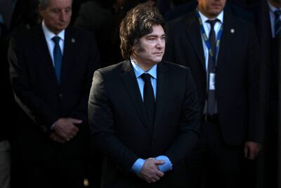 El presidente de Argentina, Javier Milei.