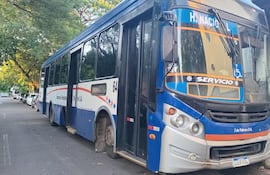El colectivo involucrado en un accidente de tránsito con un Motobolt el fin de semana está incautado.