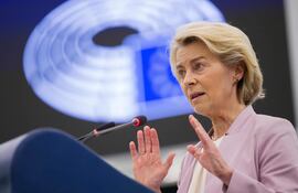 Ursula von der Leyen, presidenta de la Comisión Europea.