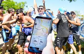 Apps de movilidad, citas y delivery al límite: el efecto de la final de la Copa Sudamericana en Asunción