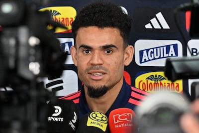 Luis Fernando Díaz Marulanda (29 años), una de las principales figuras ofensivas de la selección colombiana.