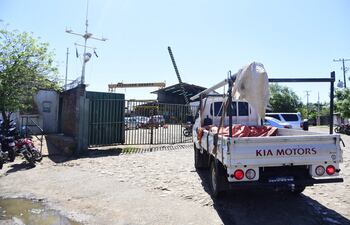 Vista del Astillero Aguapé, empresa a la que la Municipalidad le vendió de forma directa 1,7 hectáreas.