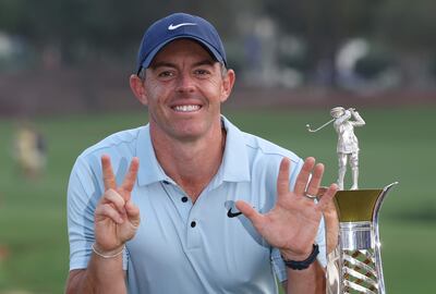 Rory McIlroy, rey del circuito europeo de golf por séptima ocasión.
