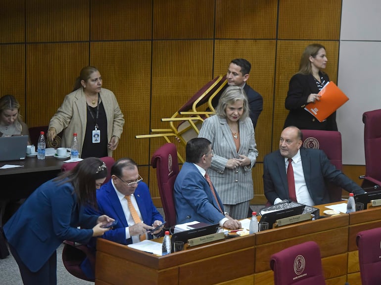 Sesión plenaria del Senado