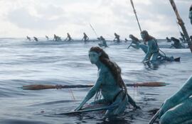 Avatar el camino del agua película