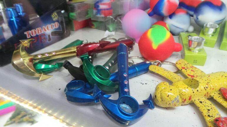 Hay todo tipo de pipas.