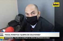 Fiscalía investiga quema de colchones en Caaguazú