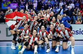 Las Guerreras festejan en Alemania/Países Bajos, con su mejor performance mundialista.