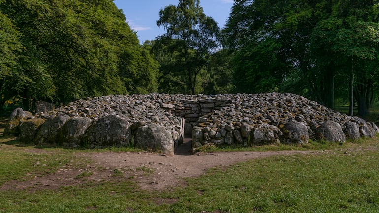Clava Cairns, Culloden, Escocia.