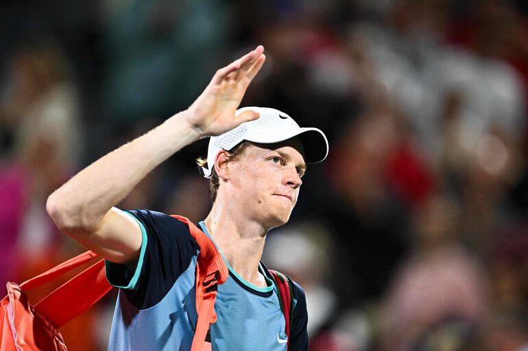 Jannik Sinner, número 1 del mundo, perdió 800 puntos en el Master 1000 de Canadá, en Montreal.