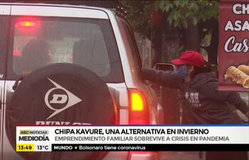 Chipa kavure, una alternativa en invierno