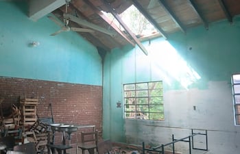 Escuela de Puerto Yvapovó se cae a pedazos y comunidad educativa denuncia abandono estatal