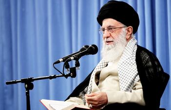 El ayatolá Alí Jamenéi, líder supremo del régimen islamista de Irán.