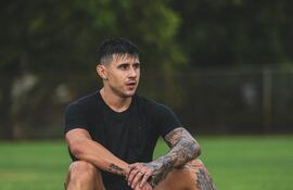 El delantero paraguayo Adam Bareiro, actualmente en Fortaleza, pretendido por Olimpia.