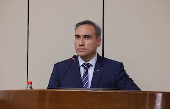 Candidato a contralor. Foto Prensa Senado