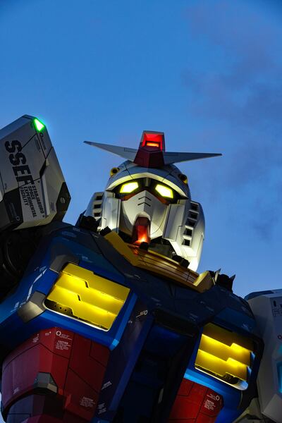"Gundam" en la Expo Osaka 2025.