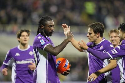 Fiorentina puso fin a una larga sequía sin victorias, por lo que sus futbolistas quedaron liberados.