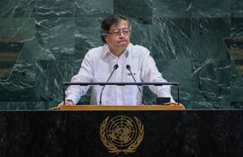 Gustavo Petro en la ONU.