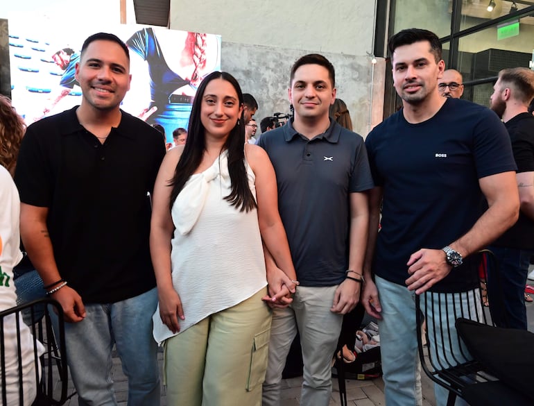 Matías Martínez, Alba Balbuena, Roberto Berino y José Lizza. 