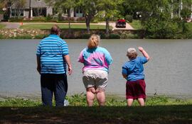 Concepto de obesidad.