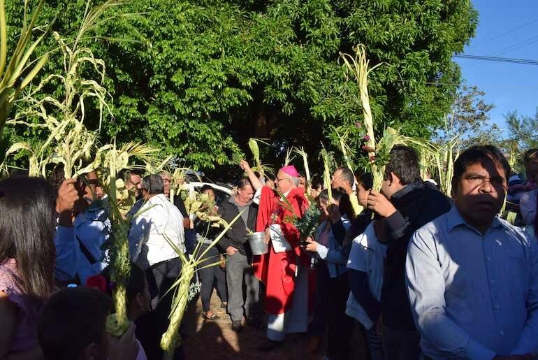 La bendición de las palmas será el Domingo de Ramos en la capilla San Blas.
